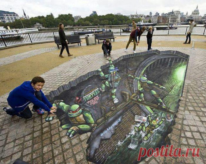 26 Most Stunning 3D Street Art Paintings – Pouted Online Lifestyle Magazine