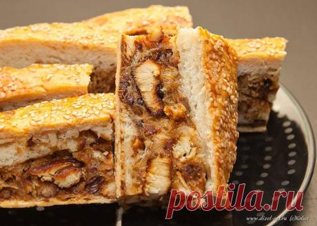 СТРАННЫЙ РЕЦЕПТ. КУРИЦА В ТЕСТЕ.