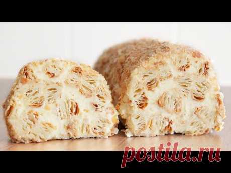 Торт Наполеон за 20 минут! Простой, быстрый и вкусный торт! Торт Наполеон из слоеного теста