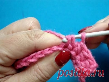 Вязание крючком - Видео урок 164 - Плотное вязание