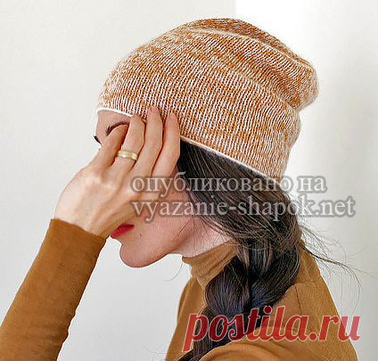 Женские Шапки Спицами | Вязание Шапок Спицами и Крючком - Part 7