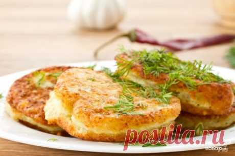 Картофельные котлеты с зеленью - пошаговый  рецепт с фото на Повар.ру
