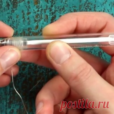 Украшения в виде цветов - из проволоки и лака для ногтей