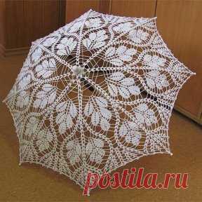 Вяжем ажурный зонтик для солнечных дней