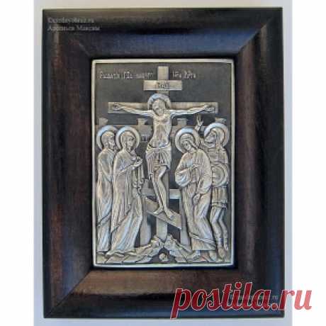 6.3 Распятие Христово - Гальванопластика-иконы из меди и серебра