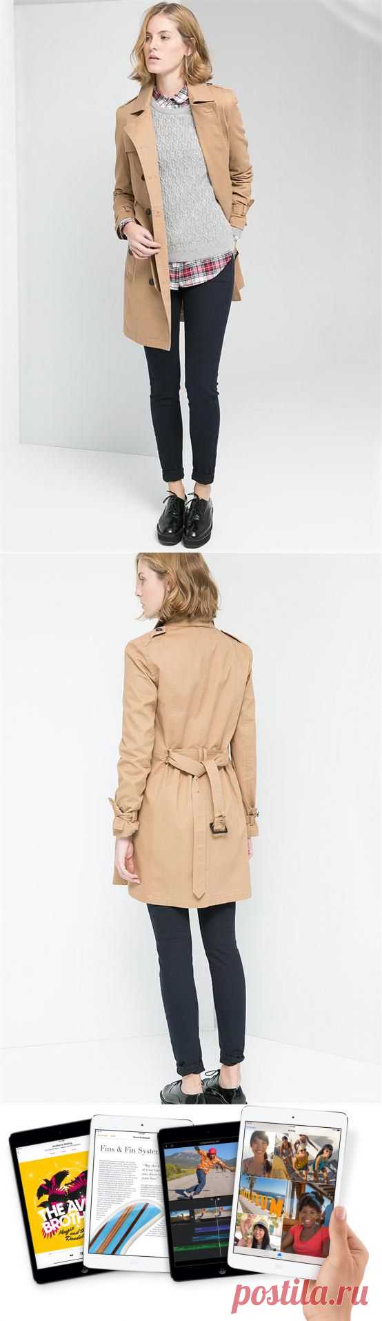 Тренчкот Bogart3 Mango, Женская одежда Mango