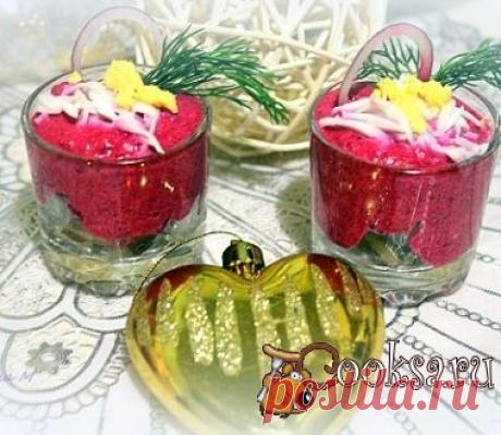 Праздничная закуска из сельди фото рецепт приготовления
