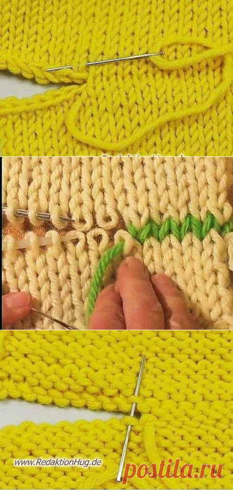 Трикотажные швы — HandMade