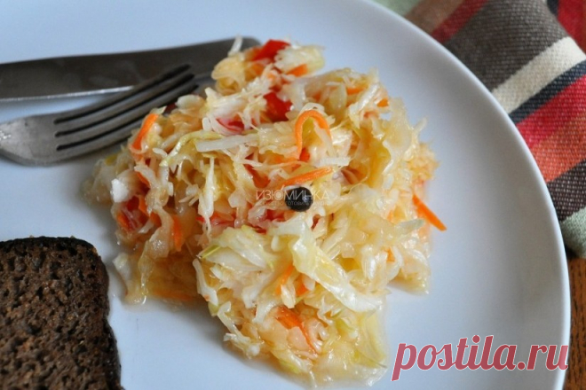 Маринованная капуста быстрого приготовления