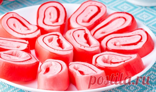 Желейные конфеты из трех ингредиентов