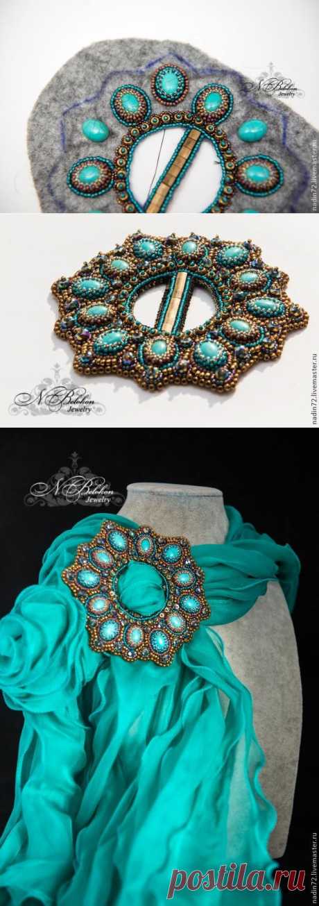 Многофункциональная пряжка: вышивка бисером