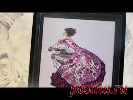 #48. How to stitch skin 1 over 1 in Mirabilia designs