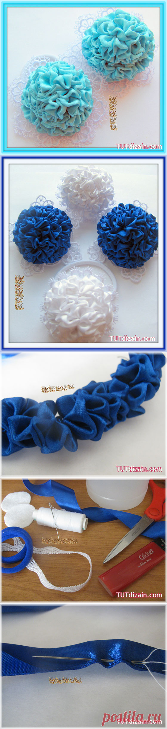 Банты для девочек... Мастер-класс