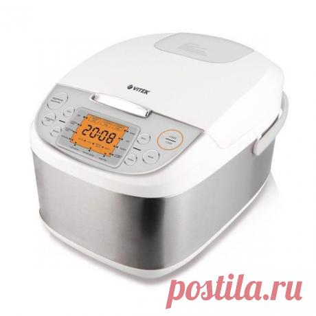 Мультиварка Vitek VT-4203 SR
4 190 руб.

Сложнее найти те блюда, которые не могут быть созданы с применением этой техники, чем перечислить все кулинарные шедевры, которые мультиварка VITEK VT-4203 SR приготовит идеально и при этом не создаст никаких сложностей даже для неопытного пользователя. Паровая обработка или обычный нагрев. Тушение или выпечка. Суп или бульон. Здесь предусмотрено одиннадцать