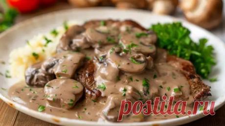 Рецепт грибного соуса к мясу - Будет вкусно - Медиаплатформа МирТесен
