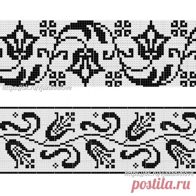 Жаккардовые узоры для вашего творчества. 
Подборка в копилку рукодельницам