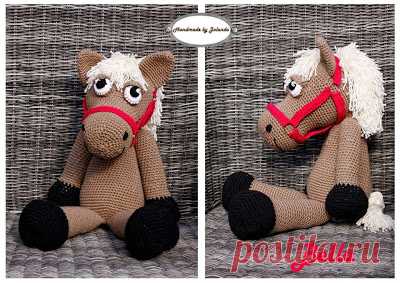 Handmade by Jolanda: Patroon van Bella het paard..