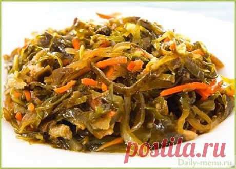 Салат из водорослей комбо и моркови - Рецепты пользователя vitateva - Daily-menu.ru