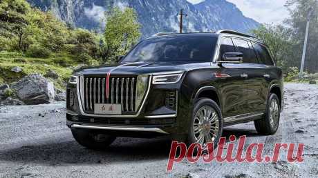 Китайский FAW выпустил люксовый внедорожник размером с Cadillac Escalade ESV