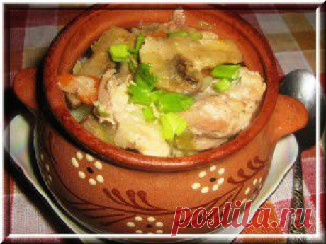 ЖАРКОЕ ИЗ РЫБЫ В ГОРШОЧКАХ