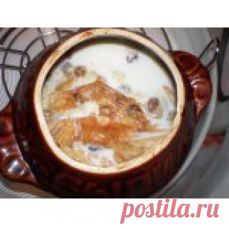 Пшенная кашка  с сухофруктами в горшочках Кулинарный рецепт