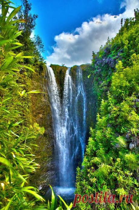 Secret #waterfall in Papaaea Ahupua`a, Haiku, Maui, Hawaii
flickr от G2K PHOTO