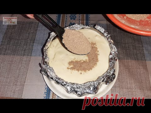 ШОКОЛАДНО-ТВОРОЖНЫЙ ТОРТ 
