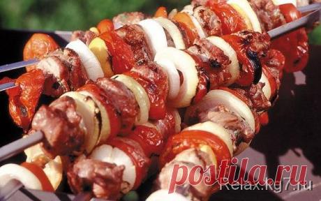 Вкусный шашлык быстрого приготовления!!!!!!.