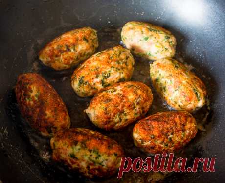 Рецепт куриных котлет со шпинатом на Вкусном Блоге