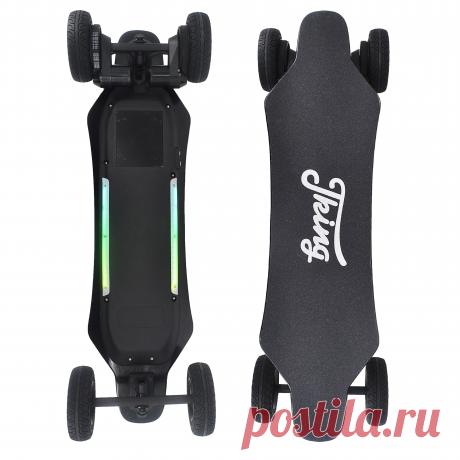 Jking jking suv 10s3p 2x1000w 36v 7.5ah brushless motor dual belt motor off-road skateboard 7500mah battery 4-wheel electric skateboard 150kg payload 38km/h top speed Sale - Banggood.com