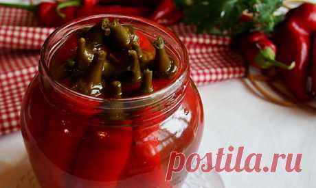 Маринованный острый перец на зиму, рецепты с фото, пальчики оближешь