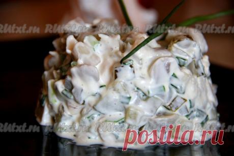 Салат "Наслаждение" - 8 пошаговых фото в рецепте