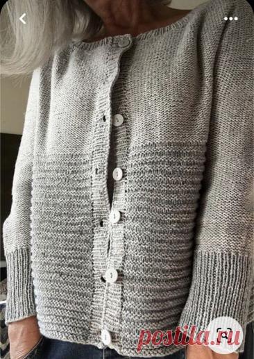 Изделия, выполненные платочной вязкой. Легко и стильно | WarmEngineer / Блог о вязании | Дзен