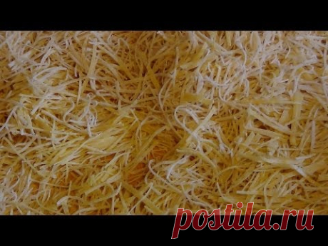 Как приготовить татарскую лапшу.