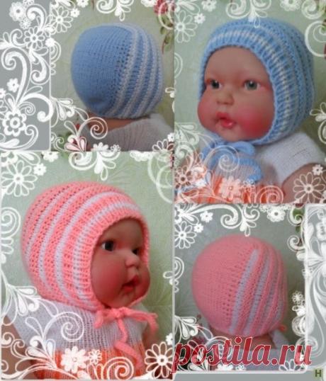 как связать просто детский чепчик: 26 тыс изображений найдено в Яндекс.Картинках