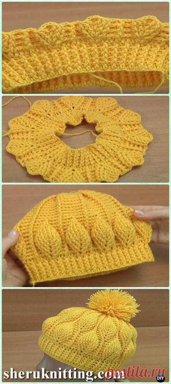 DIY Crochet Beanie Hat Free Patterns Baby Winter Hat