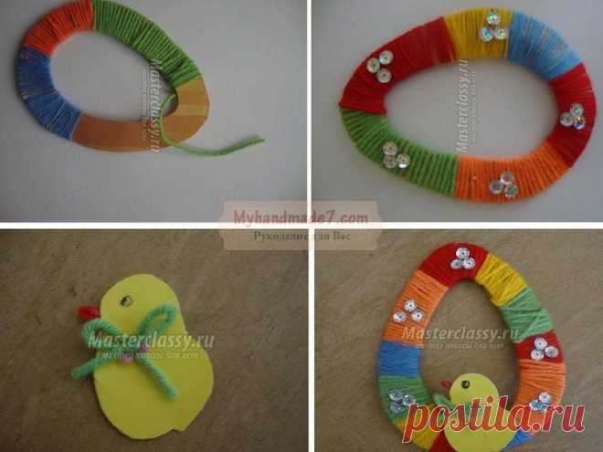 Замечательные поделки к Пасхе руками детей