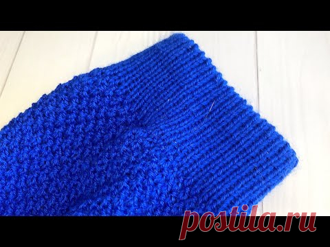 Идеальный вариант для манжета, воротников стоек, планок и обработки низа изделия. Это двойная резинка вязать легко и просто. Это настоящая резинка, которая не растягивается. В данном уроке напомню два варианта фабричного набора петель, а также покажу как вязать двойную резинку