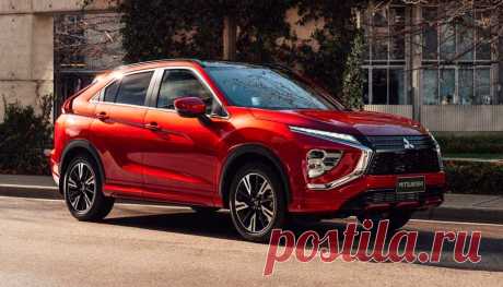 Обновленный кроссовер Mitsubishi Eclipse Cross 2021