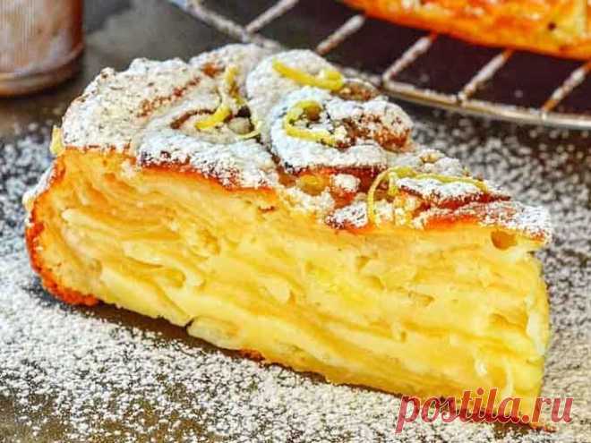 Самый вкусный яблочный пирог, тающий во рту!