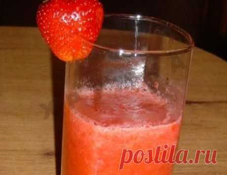 Шейк "Хмельная клубничка"