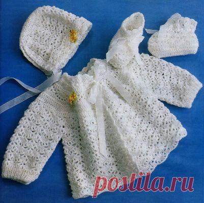 Вязание крючком кофточки для детей » Петля - вязание на все случаи жизни!