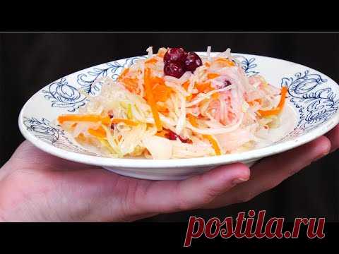 Салат из свежей капусты как в Советской столовой.