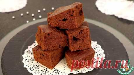 Шоколадный кекс в микроволновке Кулинарный рецепт