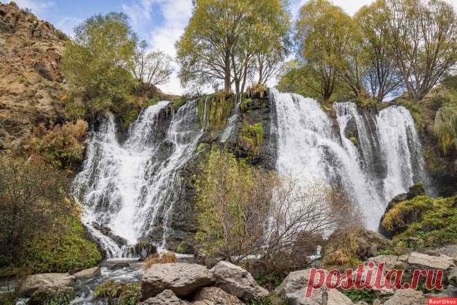 Фото: Шакинский водопад. Армения.. Фотограф Владимир Брюнин. Пейзаж. Фотосайт Расфокус.ру