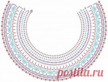 Воротничок крючком Arabella
