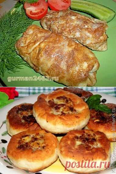 Татарские пирожки с мясом и картофелем "Вак балиш"