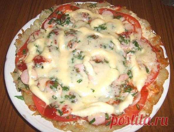 Картофельная пицца