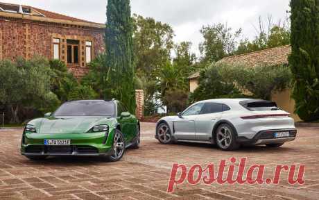 Porsche Taycan Cross Turismo 2021: интерьер, экстерьер, стоимость, двигатели