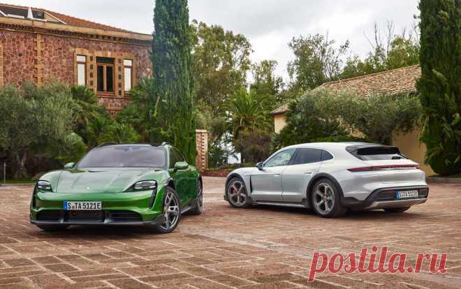 Porsche Taycan Cross Turismo 2021: интерьер, экстерьер, стоимость, двигатели
